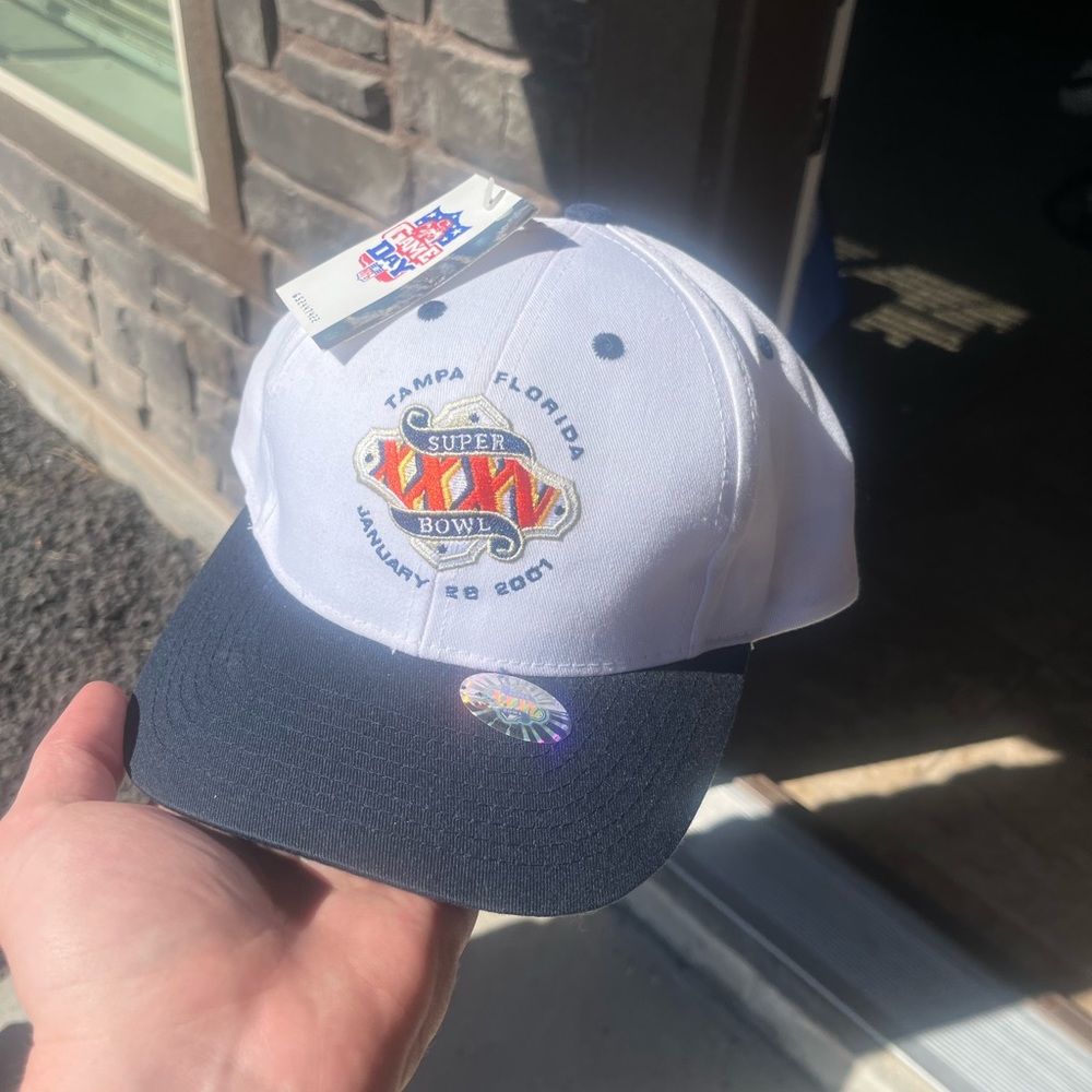 Deadstock Vintage 2001 Tampa Super Bowl Hat